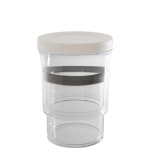8-pc Botto: The Adjustable Container Complete Set (Clear+Blocks UV) - Botto Design <thebotto.com>