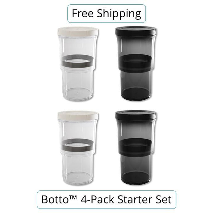 4-pc Starter Set Botto The Adjustable Container